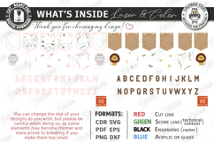 Baby Name Banner Laser Cut | Kids Room Wall Garland| Nursery Product Image 2