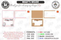 My First Easter Photo Frame Laser Cut | Easter Picture Frame Product Image 3