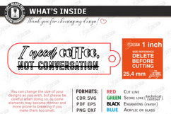 Sarcastic Quotes Keychain Laser Cut | Funny Snarky Keyring Product Image 3