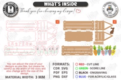 Easter Boxes and Crate Laser Cut Bundle | Bunny Baits | CNC Product Image 10