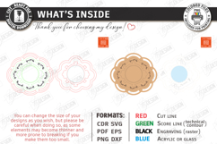 Affirmation Mirror Frame Laser Cut | Motivational Wall Frame Product Image 2