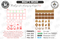 Family Wall Key Holders Laser Cut Bundle | Modern Keyholders Product Image 23