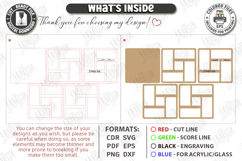 S'mores Station Tray Laser Cut | S'mores Bar Organizer SVG Product Image 3