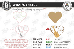 Heart Tea Light Candle Holders Laser Cut Bundle | Hearts SVG Product Image 6