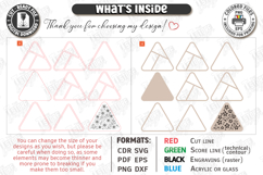 Jewelry Boxes with Mirror Laser Cut Bundle | Floral SVG |CNC Product Image 6