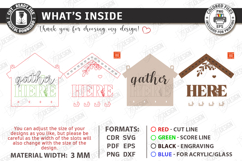 Wall Key Holder Laser Cut Bundle | Housewarming | Key Hanger Product Image 6