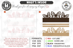 Wall Jewelry Organizer Laser Cut | Boho Design | Wall Decor Product Image 3