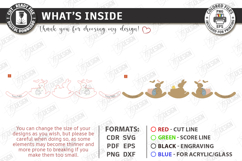 Easter Bunny Rocker Laser Cut | Standing Rabbit Table Decor Product Image 3