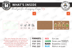 Life Cycle Puzzle Laser Cut Bundle | Educational Toys SVG Product Image 16