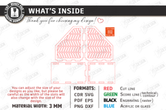 Coffee Filter Holder Laser Cut | Kitchen Decor | Desk Stand Product Image 3