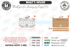 Weekly Wall Planner Laser Cut | Nursery Decor | Kids Laser Product Image 3