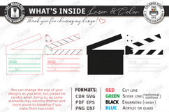 Home Cinema Tiered Tray Laser Cut|Home Theater Mini Signs Product Image 3