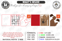 True Crime Laser Cut | Fridge Magnets | Horror &amp; Mystery SVG Product Image 16