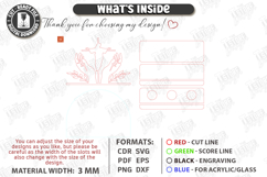 Easter Candle Holder Laser Cut | He Is Risen SVG | Christian Product Image 3