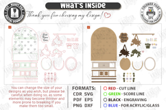 Mother's Day Miniature Roombox Laser Cut Bundle | 3D Layered Product Image 11