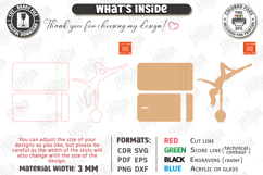 Phone Stand Laser Cut Bundle | Gym and Dance | Phone Holders Product Image 6