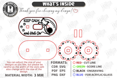 Knitting Row Counter Laser Cut|Knitting Accessory|Hobby SVG Product Image 3