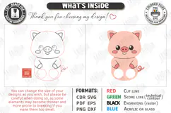 Finger Puppet Laser Cut|Animal Puppet|Kids Toy|Cartoon Style Product Image 3