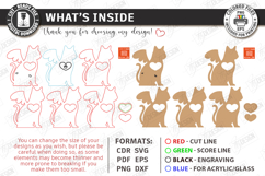 Personalized Pet Memorial Keepsake Box Laser Cut | Home Pets Product Image 3