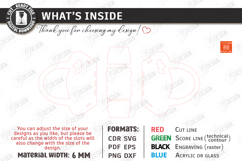 Flowers Basket Laser Bundle | Bouquet Holders | Gift Basket Product Image 6