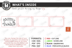 Needle Holder Laser Cut | Sewing Organizer | Laser Engraved Product Image 3