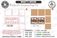 Mini Wooden Gift Boxes Laser Cut Bundle| Wedding Favor Boxes Product Image 16