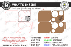 Wraps and Fries Tray Laser Bundle | Food Tray |Serving Board Product Image 6