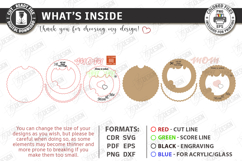 Mother's Day Mini Photo Frame Laser Cut | Picture Frames SVG Product Image 3