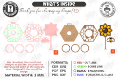 Sewing Pincushion Laser Cut Bundle | Needle Holder Stand SVG Product Image 3