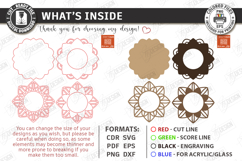 Lotus Flower Tealight Candle Holder Laser Cut | Home Decor Product Image 3