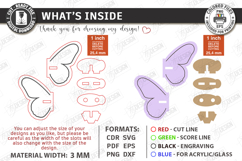 Cute 3D Fridge Magnets Laser Cut | Home Decor | Butterflies Product Image 3