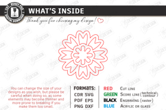 Flower Bag Tags Laser Cut Bundle | Boho Bag Charms | Macrame Product Image 13