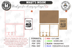 Cheese Board Laser Cut Bundle | Serving Tray | Serving Board Product Image 8