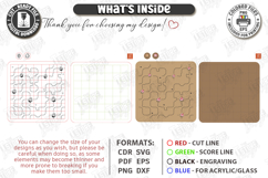 Board Game Labyrinth Laser Cut | Maze Game | Logic Games SVG Product Image 3