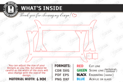 Wooden Slipper Stands Laser Cut Bundle | Guest Shoe Rack SVG Product Image 13