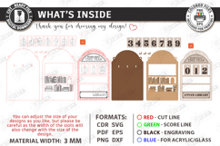 Retro Book Tracker Laser Cut Bundle | Reading Goal SVG | CNC Product Image 3