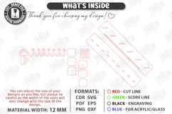 Mug Holder and Rack Laser Cut | 3D Cup Display Shelf Product Image 2