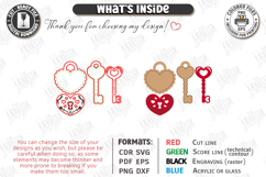 Valentine's Day Tiered Tray Laser Cut | Romantic Sign SVG Product Image 2