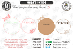 Wedding Welcome Sign Laser Cut | Wedding Reception Decor SVG Product Image 2