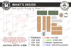 Farmhouse House Shelf Laser Cut | Rustic SVG | Wall Shelves Product Image 3