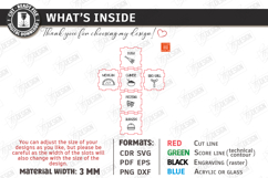 Activity Dice Laser Cut | Dinner Decision Maker Cubes SVG Product Image 3