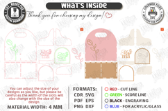 Mother's Day Flower Holders Laser Cut Bundle | Gift Baskets Product Image 3