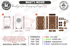 RPG Dice Tower Laser Cut Bundle | Board Games | Catapult SVG Product Image 4