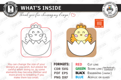 Paintable Easter Character Laser Cut | Kids Easter | Paint Product Image 3