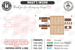 Wall Key Holders Laser Cut Bundle | Wall Decor | Key Rack Product Image 22