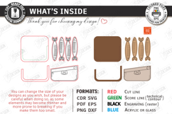 Fridge Magnet Laser Cut Laser Cut Bundle | Kitchen Decor SVG Product Image 3