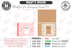 Wedding Guest Book Laser Cut | Personalized Photo Album SVG Product Image 3