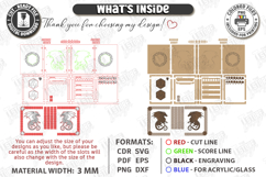 DM Screen Laser Cut | Game Master Screen | RPG Games | CNC Product Image 2