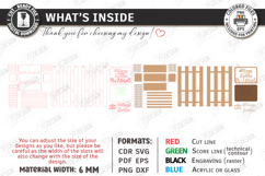 A-Frame Welcome Sign Laser Cut | Outdoor Decor | Garden SVG Product Image 3