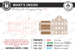 Dollhouse Shelves Laser Cut Bundle | House SVG | Wall Decor Product Image 3